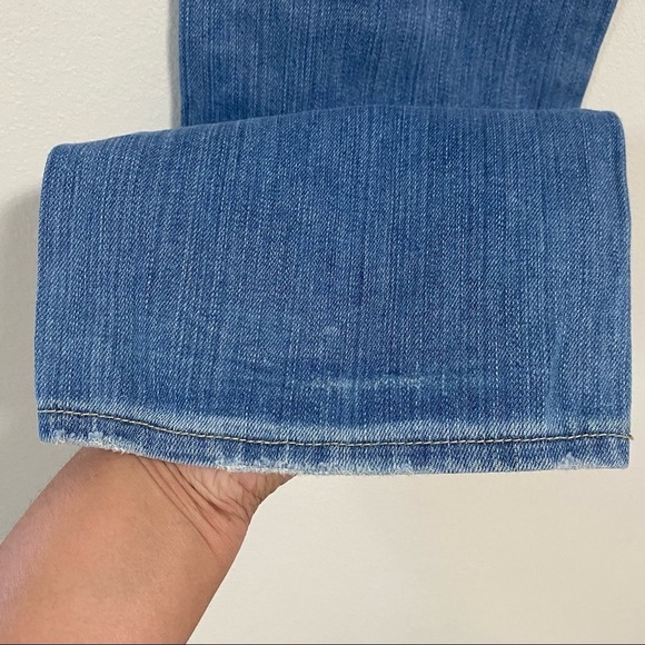 American Eagle Outfitter Jeans Women’s Size 6 Blue denim Slim Bootcut Jeans - Picture 11 of 14